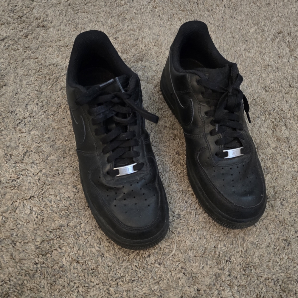 Nike Men's Black Air Force Ones